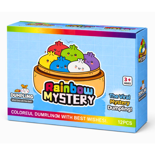 Squishy Dumpling Rainbow Mystery (12 PCs)