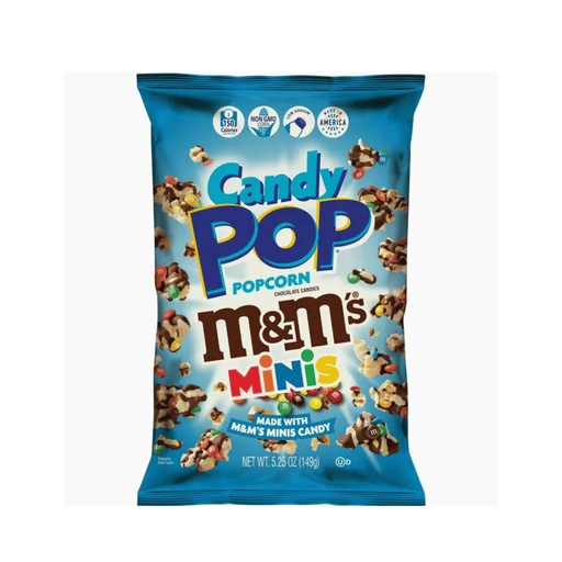 Candy Pop M&M’s Popcorn USA – (12 x 149g)