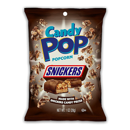 Candy Pop Snickers Popcorn – (12 x 149g)