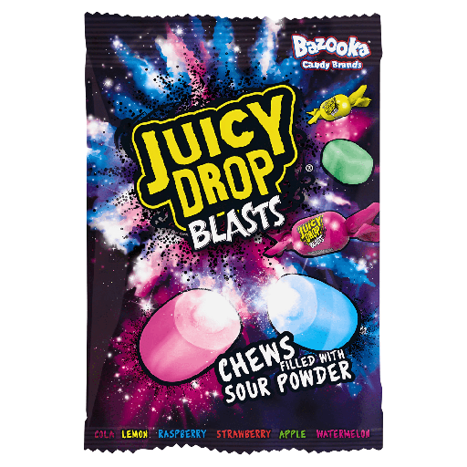 Bazooka Juicy Drop Blasts PM£1.15 (12 x 120g)