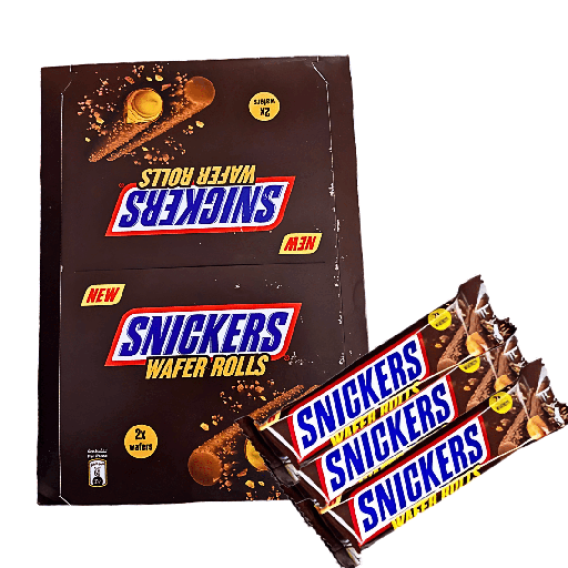 Snicker Wafer Rolls (12x24g)