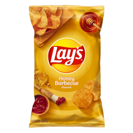 Lays Honey Barbecue Potato Chips USA (15 x 184.2g)