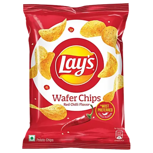 Lays Wafer Style Red Chill Flavour (25 x 53g)