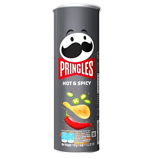 Pringles Hot & Spicy Flavours Chinese (20x110g)